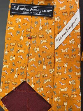Men's Silk Ferragamo Tie